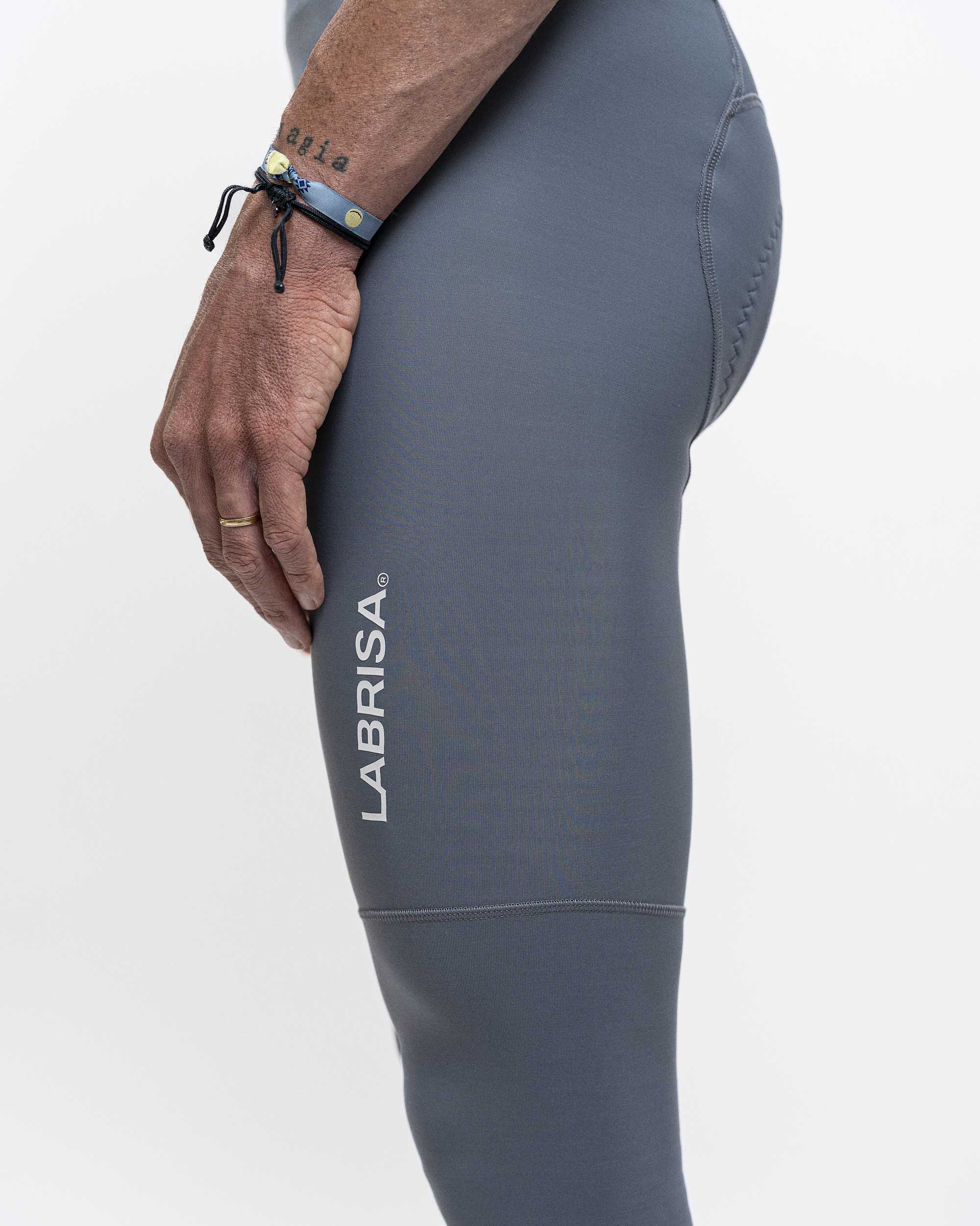 BIORACER ビブタイツ グレー Lサイズ BIORACER ビブタイツ グレー L